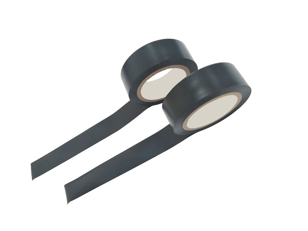 0.1 มิลลิเมตร เทปประกอบความละเอียด PVC สีดํา สําหรับการห่อสายไฟ