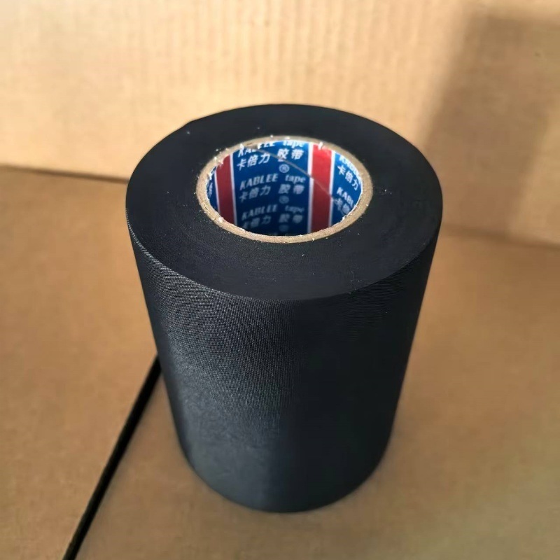 Customized Black Flame Retardant Polyester Cloth Tape Abrasion Resistance Car Engine Wire Harness Strapping