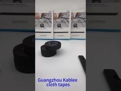 การลดความดัง เทปผ้ารถยนต์ T03 สีดํา 19 มม ความกว้าง 25M ความยาว